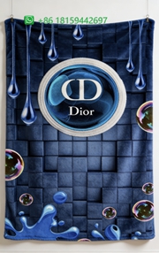 Dior Throw Blankets